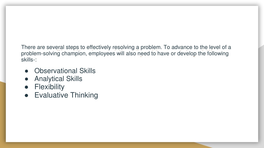 PPT - How to Include Problem-Solving Skills on Your Resume PowerPoint ...