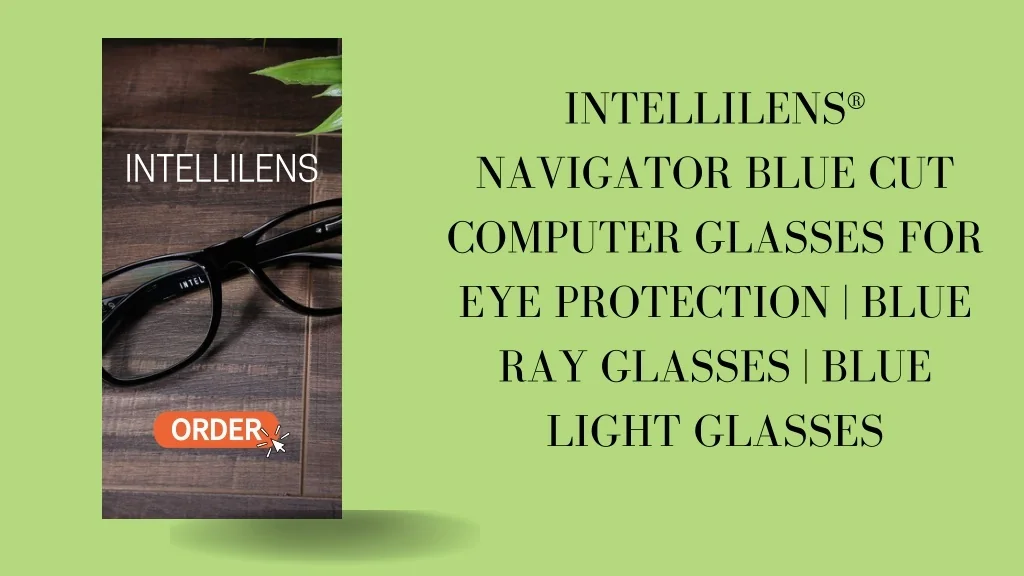 PPT Intellilens® Navigator Blue Ray Glasses Blue Light Glasses