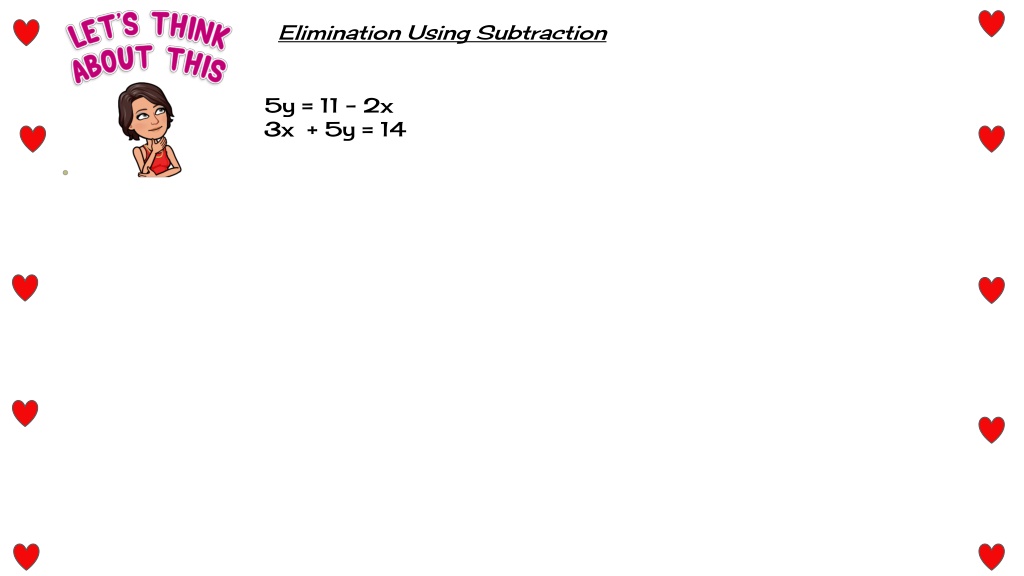 Ppt system of equations elimnation method powerpoint presentation 