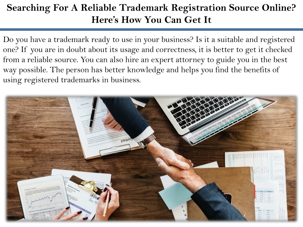 Get a trademark clearance online