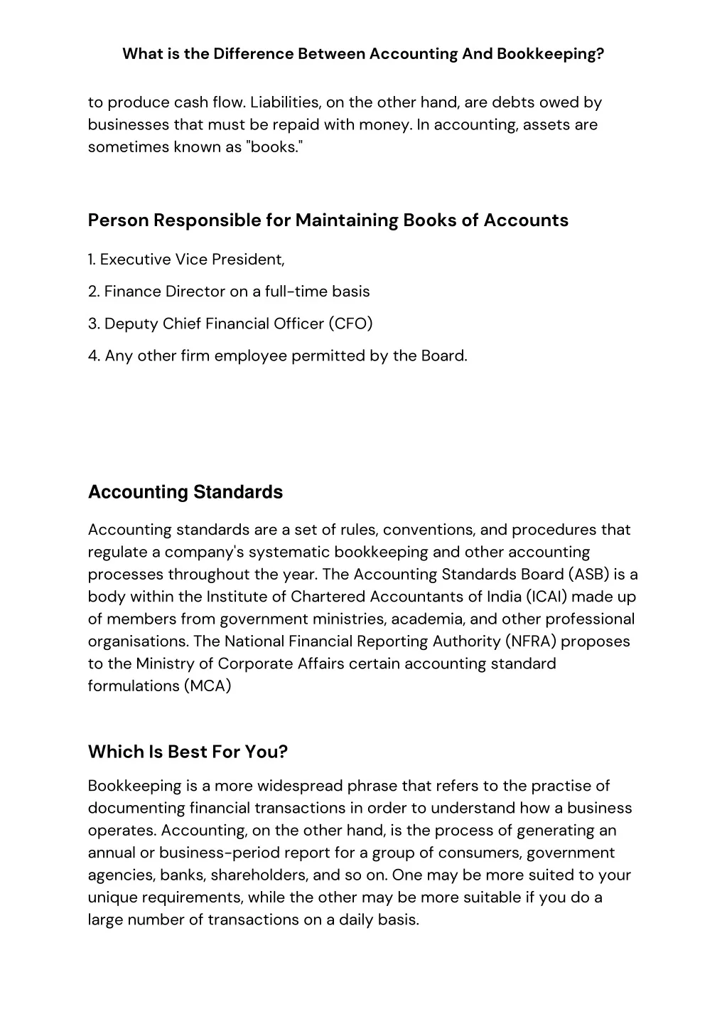 PPT - pdf - Taxzona - difference between accounting and bookkeeping ...