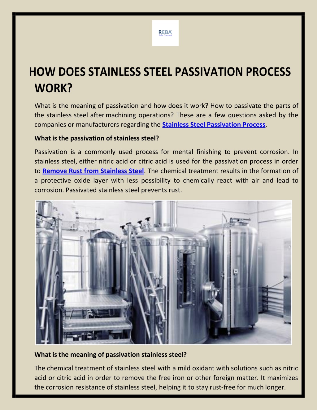 Ppt Stainless Steel Passivation Process Powerpoint Presentation Free Download Id11281865 