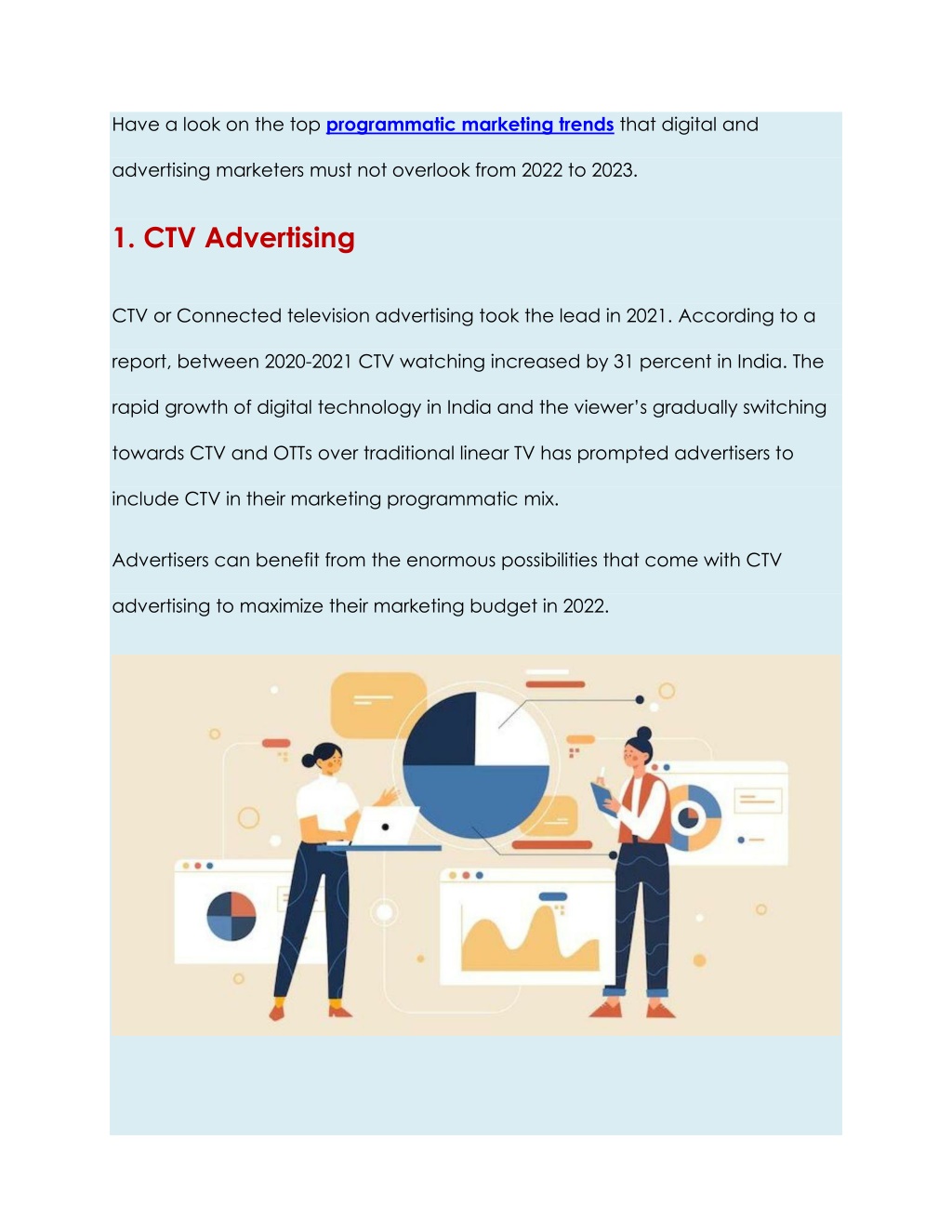 Ppt Latest Trends Of Programmatic Advertising In 2022 Voiro Technologies Powerpoint 2346