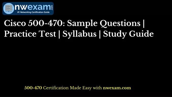 500-490 Exam Fragen