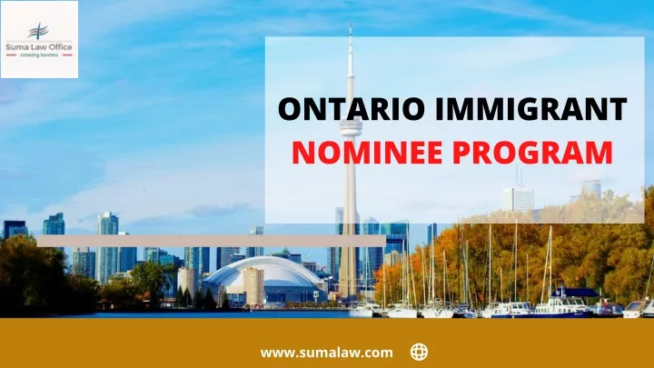 PPT - Overview of the Ontario Immigrant Nominee Program PowerPoint ...