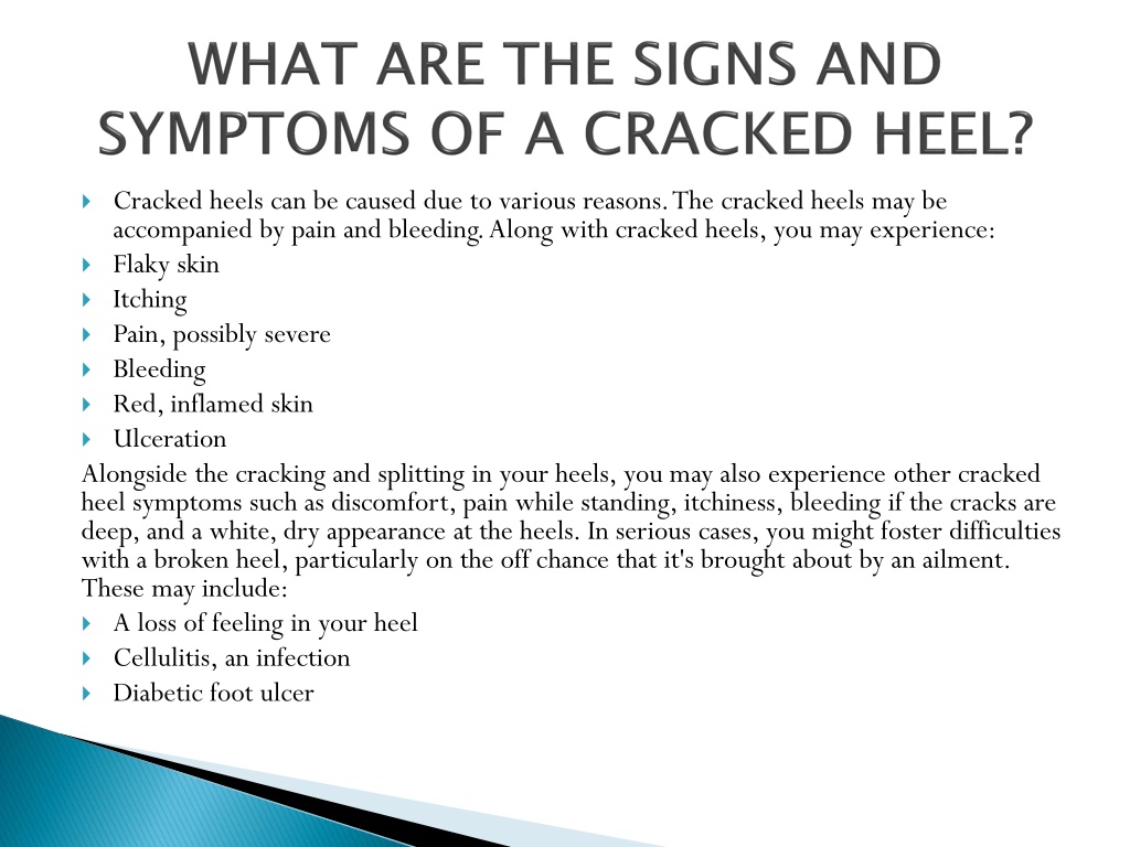 PPT - Cracked Heels PowerPoint Presentation, Free Download - ID:11285319