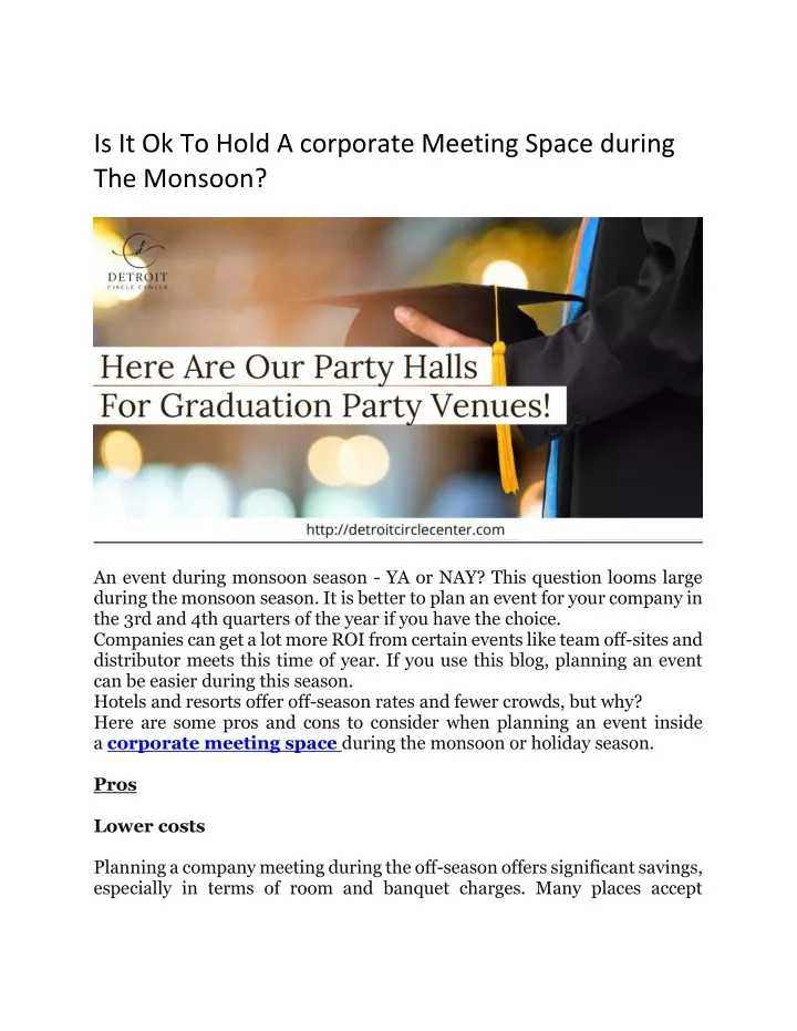 ppt-is-it-ok-to-hold-a-corporate-meeting-space-during-the-monsoon