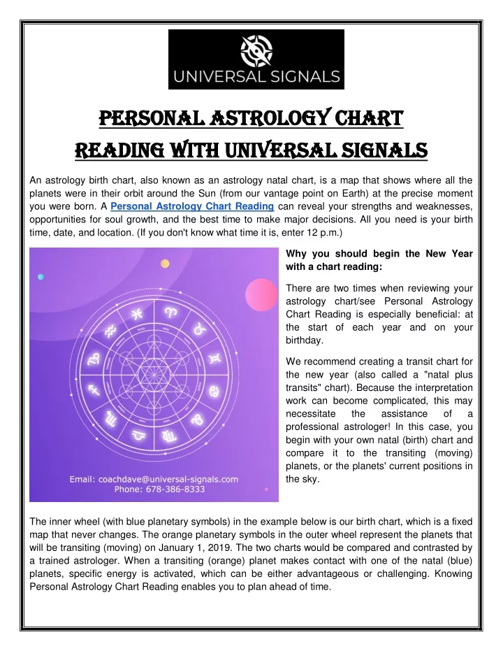 PPT - Personal Astrology Chart Reading PowerPoint Presentation, free