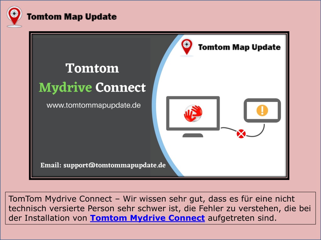 tomtom mydrive connect server busy