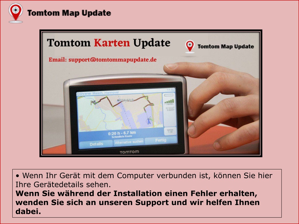 PPT Wie installieren ich TomTom Mydrive Connect, PowerPoint