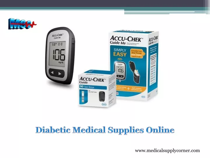 PPT Diabetic Medical Supplies Online PowerPoint Presentation, free