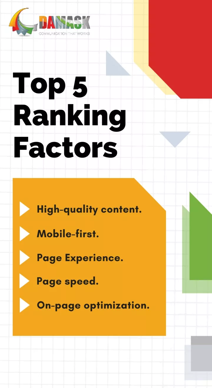 PPT - Top 5 Ranking Factors PowerPoint Presentation, free download - ID ...