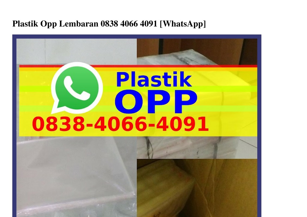 PPT - Plastik Opp Lembaran Ö8౩8_ᏎÖϬϬ_ᏎÖ9l(whatsApp) PowerPoint ...