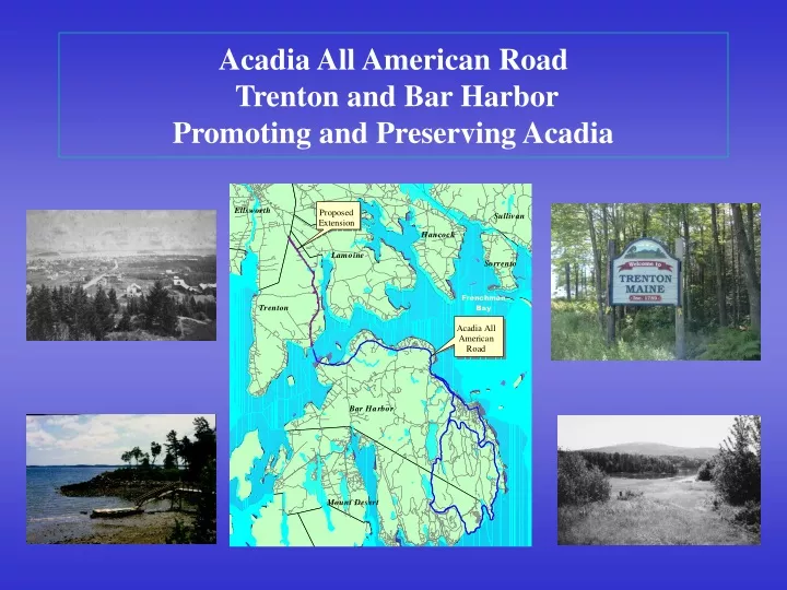 acadia all american road trenton and bar harbor n.