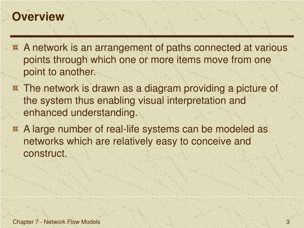 PPT - Chapter 7 Network Flow Models PowerPoint Presentation, Free ...