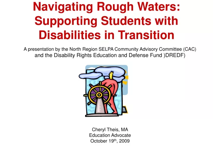 navigating rough waters supporting students with disabilities in transition n.