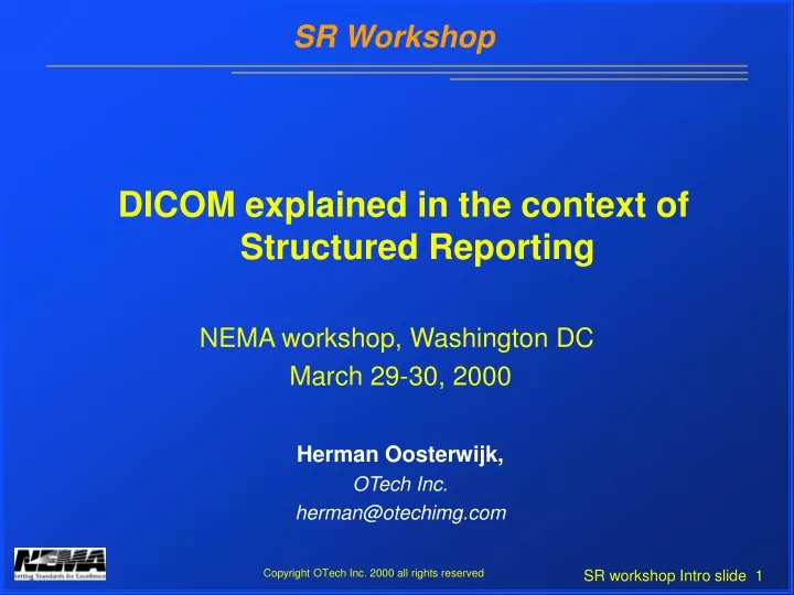 what is presentation context in dicom