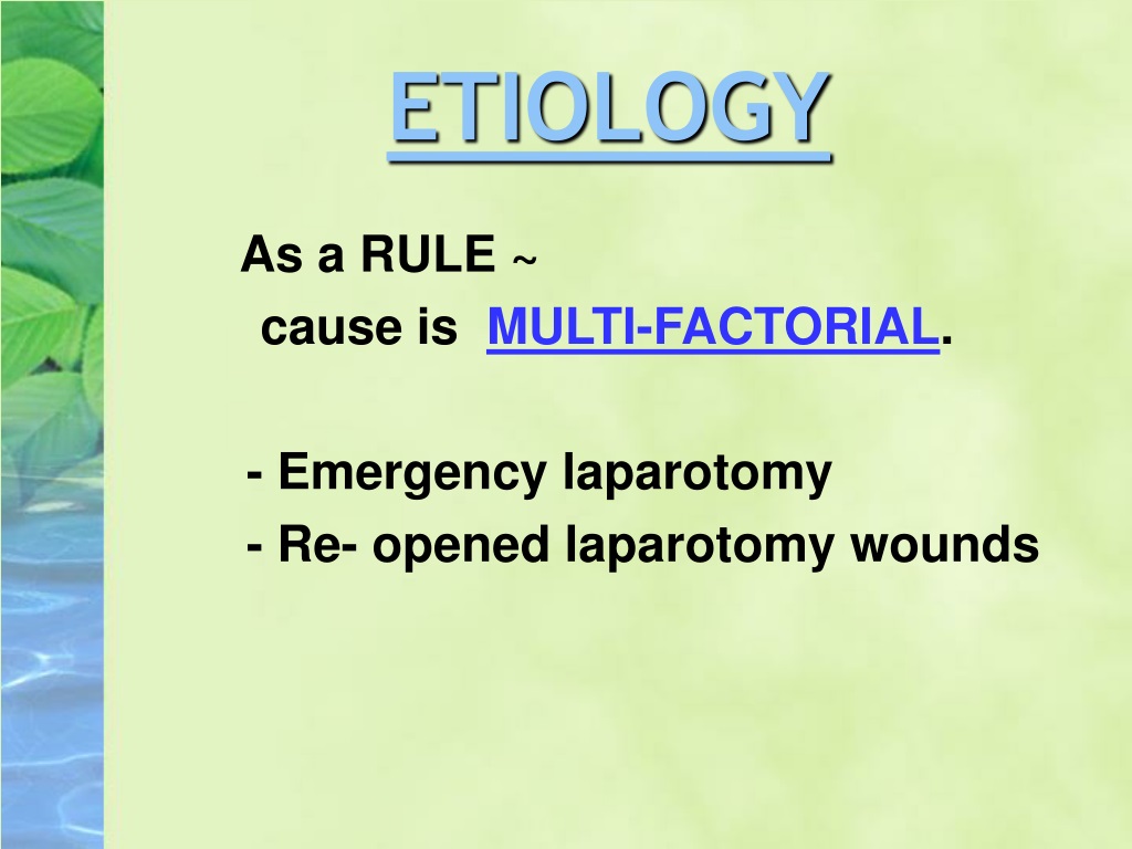 Management of the burst abdomen.ppt