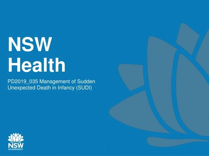 PPT NSW Health PowerPoint Presentation, free download ID9273147