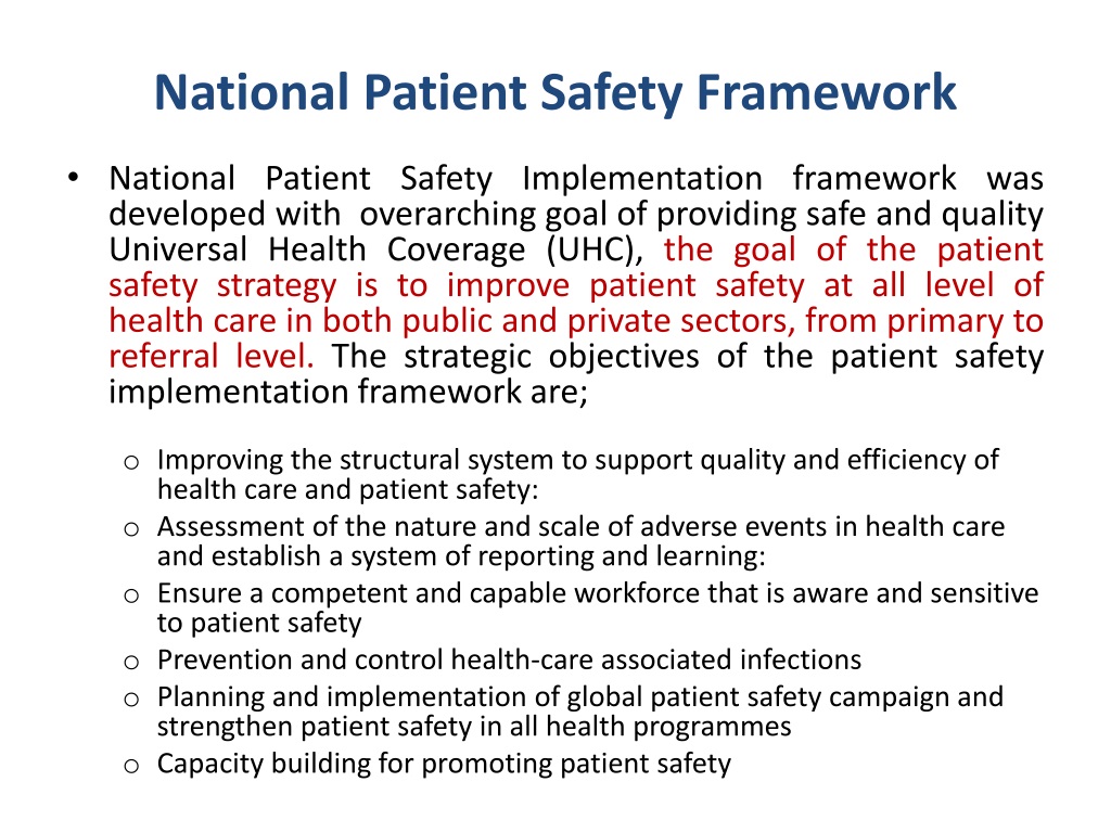 PPT - Patient Safety PowerPoint Presentation, Free Download - ID:9274832