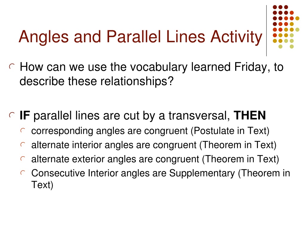 Ppt Parallel Lines And Transversals Powerpoint Presentation Free Download Id9275476 1571