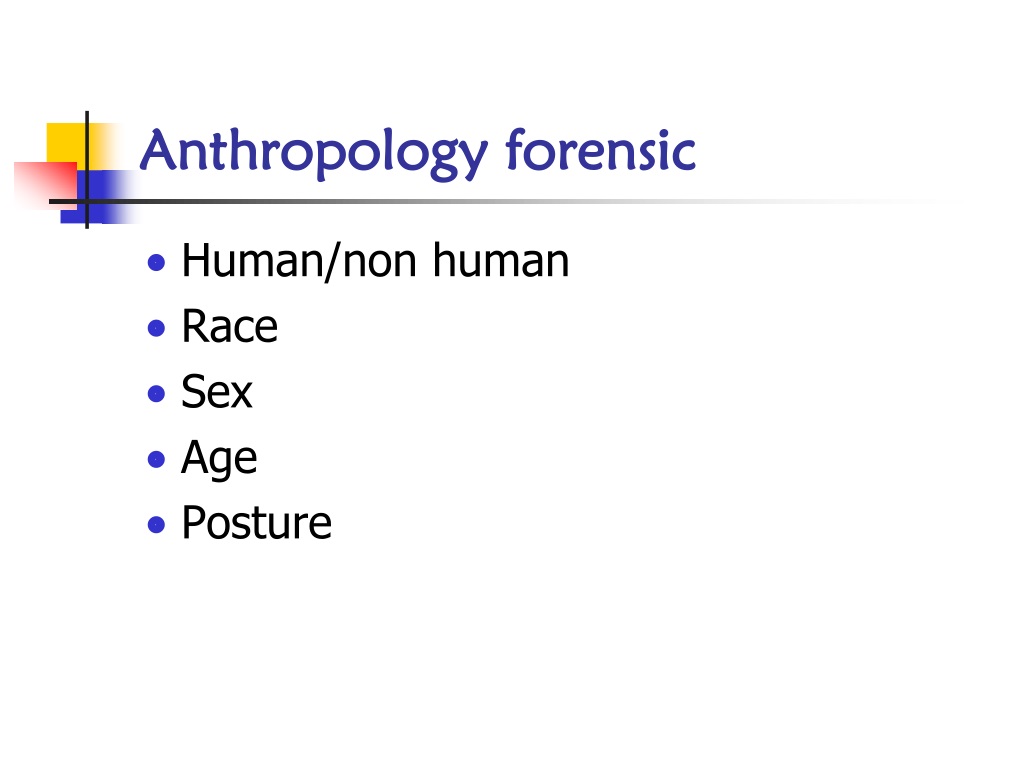 PPT Methods of Identification in Forensic Medicine PowerPoint