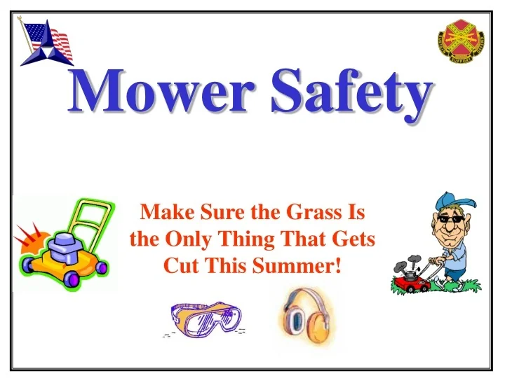 PPT Mower Safety PowerPoint Presentation, free download ID9277164