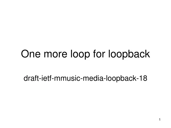 loopback download