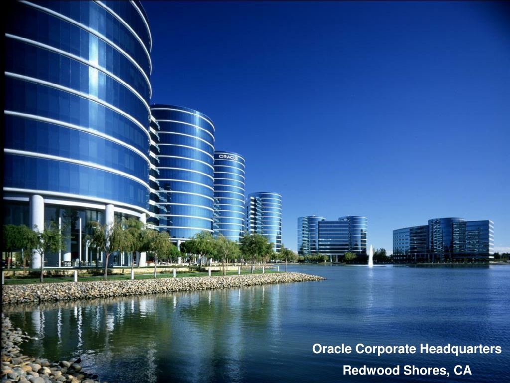 PPT - Oracle Corporate Headquarters Redwood Shores, CA PowerPoint  Presentation - ID:9277721