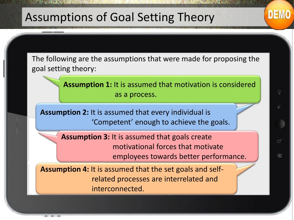 case study on goal setting theory of motivation