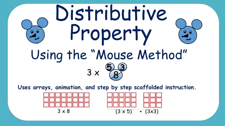 distributive property n.