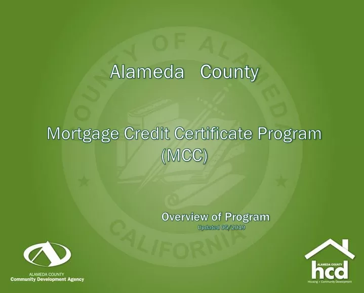 alameda county mortgage credit certificate n.