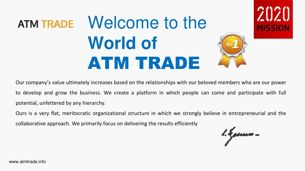 atm trade