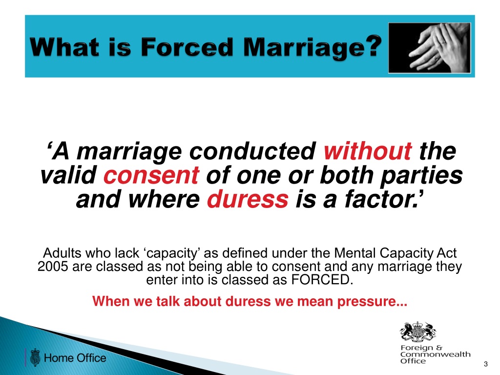 PPT - FORCED MARRIAGE Reasons Risks Response PowerPoint Presentation ...