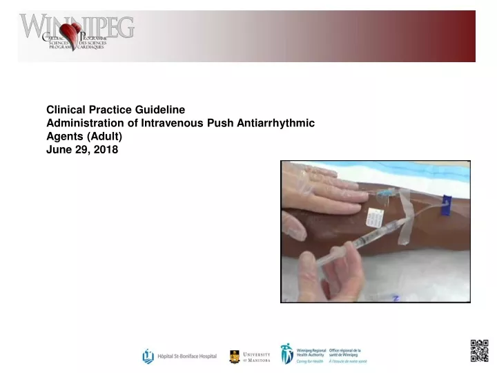 clinical practice guideline administration n.