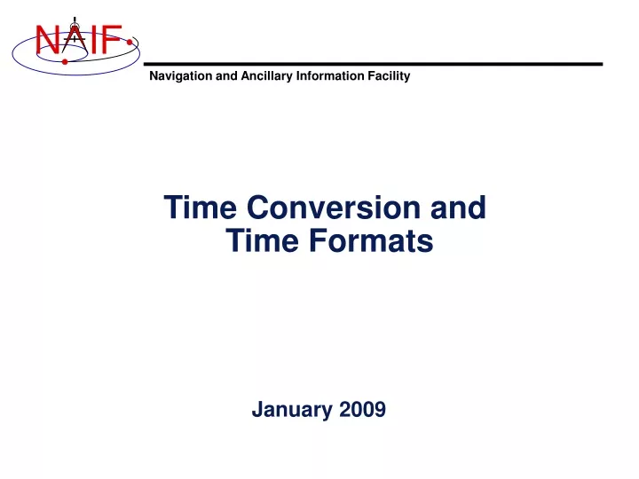 time conversion and time formats n.
