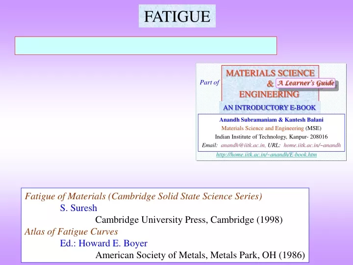 materials science engineering n.