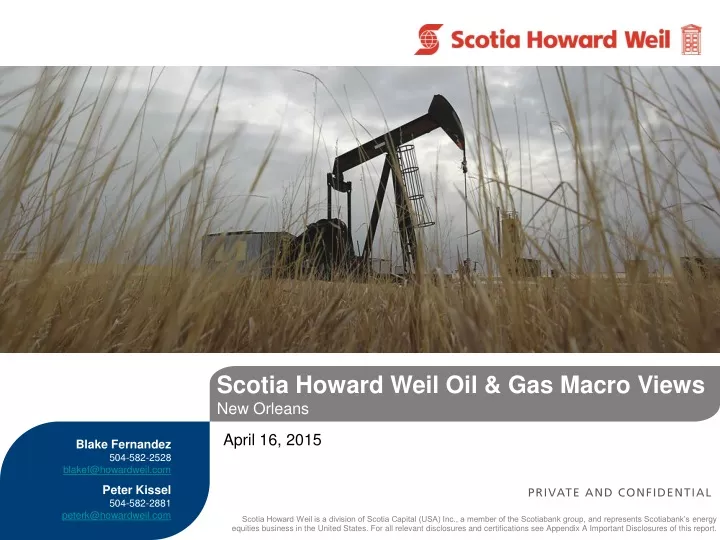 scotia howard weil oil gas macro views new orleans n.