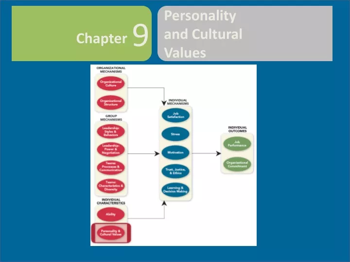 personality and cultural values n.