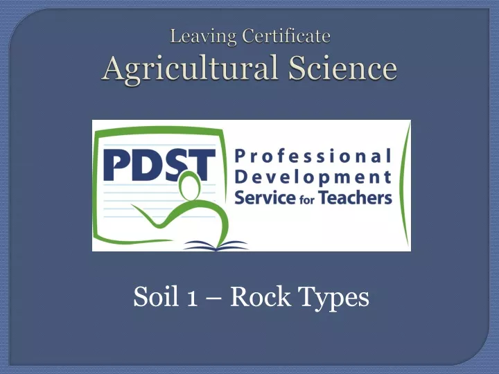 leaving certificate agricultural science n.