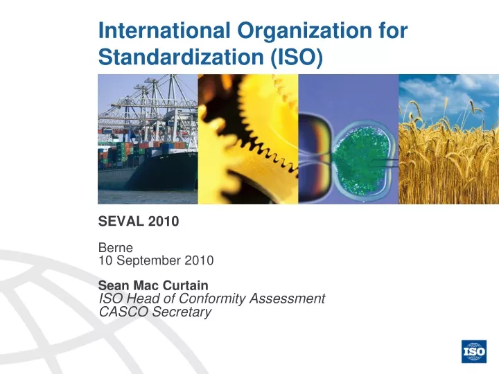 PPT - International Organization For Standardization (ISO) PowerPoint ...