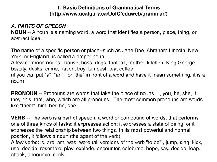 ppt-1-basic-definitions-of-grammatical-terms-ucalgary-uofc-eduweb