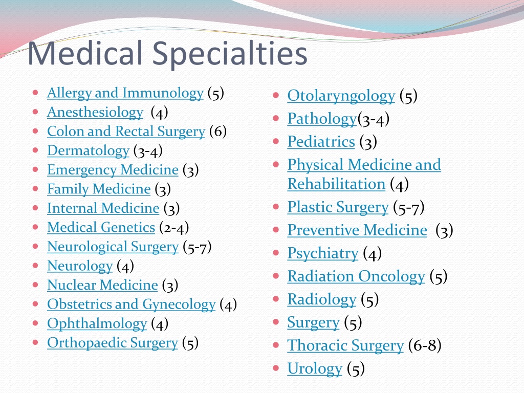 PPT OVERVIEW OF THE HEALTH PROFESSIONS PowerPoint Presentation Free 