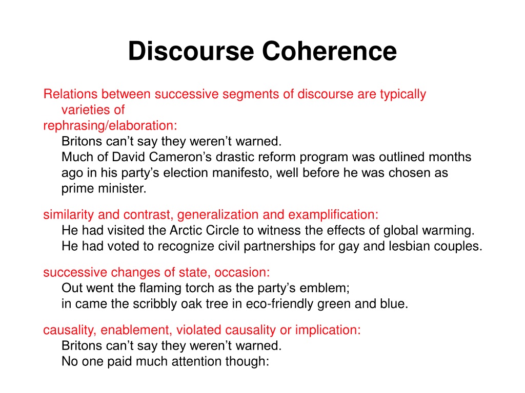 coherence meaning for nlp
