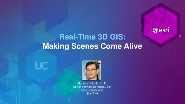 Ppt Real Time 3d Gis Making Scenes Come Alive Powerpoint Presentation Id9307204