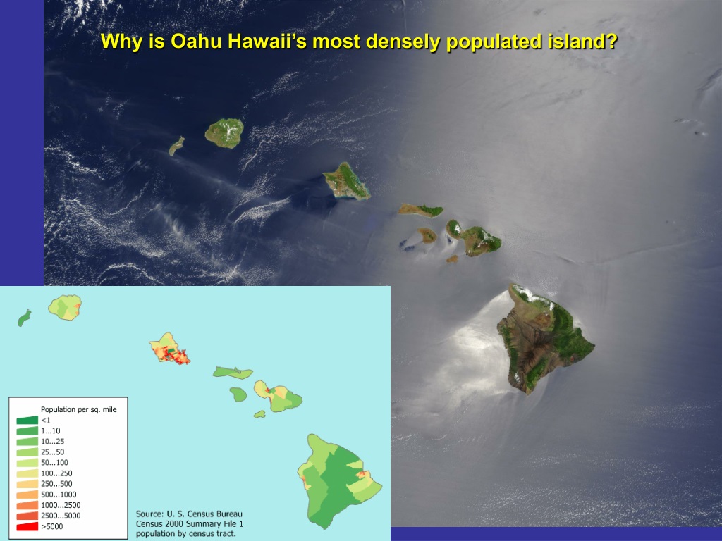 PPT Why Is Oahu Hawaii s Most Densely Populated Island PowerPoint 