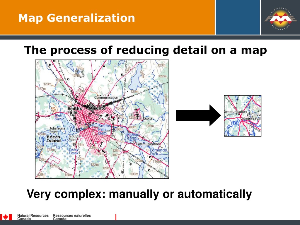 Map Generalization L 