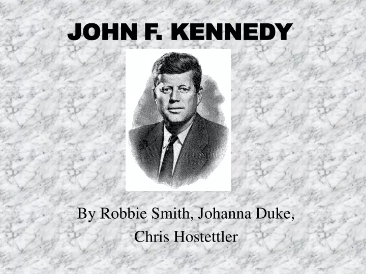 jfk slide presentation