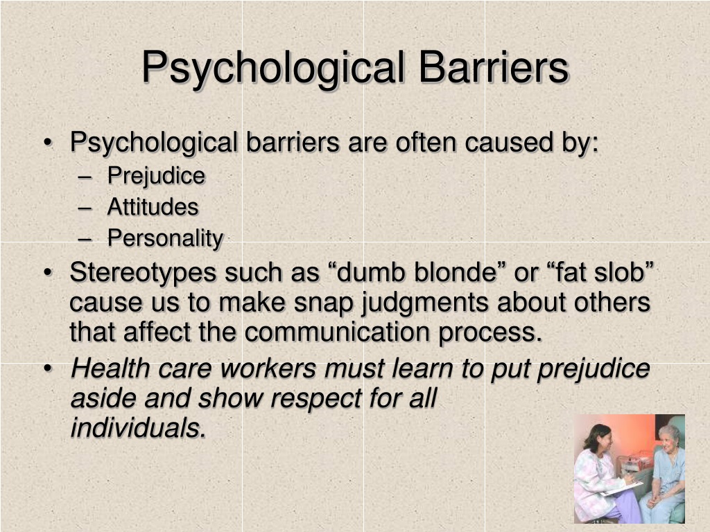 case study on psychological barriers to communication