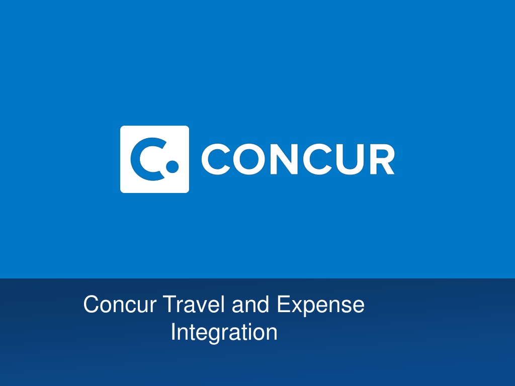 concur travel partner integration